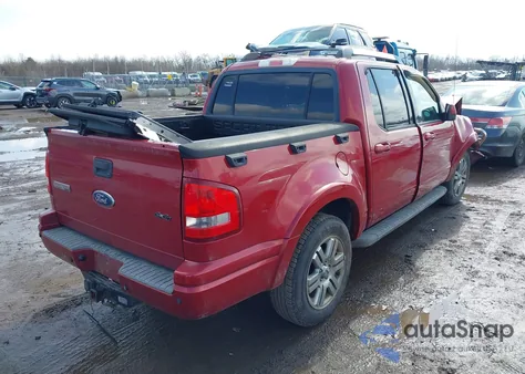 2010 Ford Explorer Sport Trac Limited from USA, damaged, VIN 1FMEU5D82AUF07964